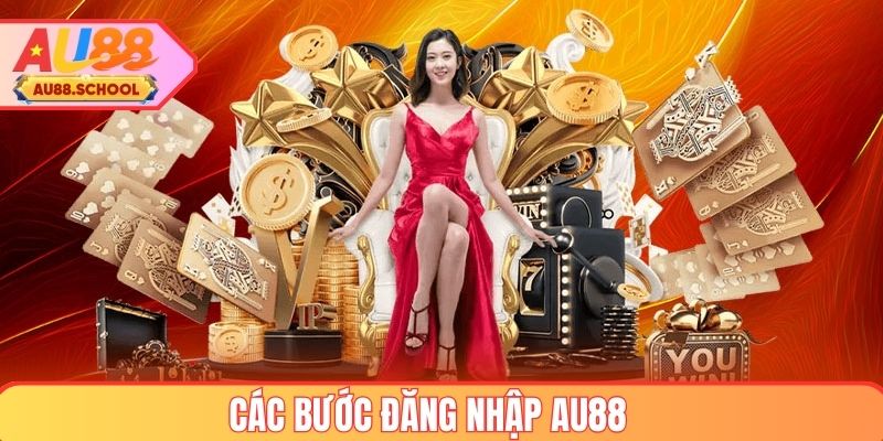 Chi tiết các bước đăng nhập AU88